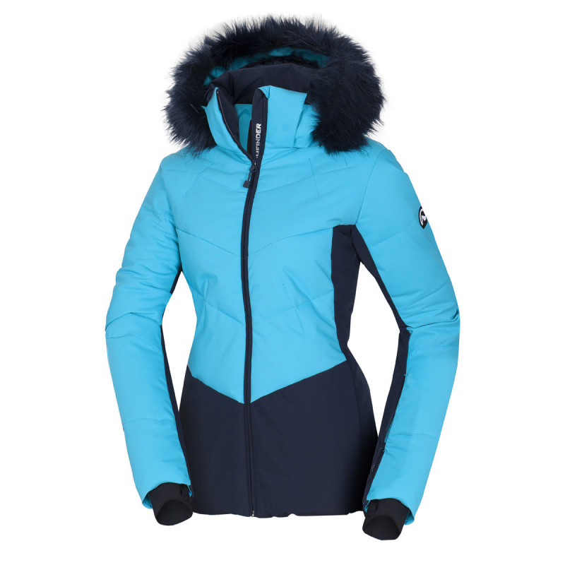 Women's jacket ski insulated fur NORTHENAS