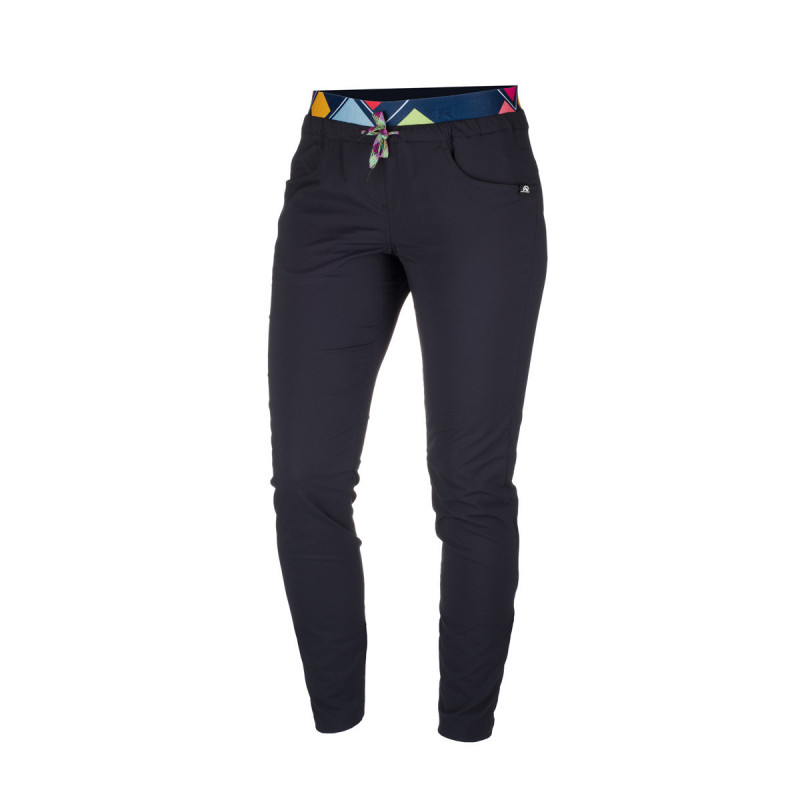 Women's ultra-light trousers outdoor activities 1-layer tapered AKZIA