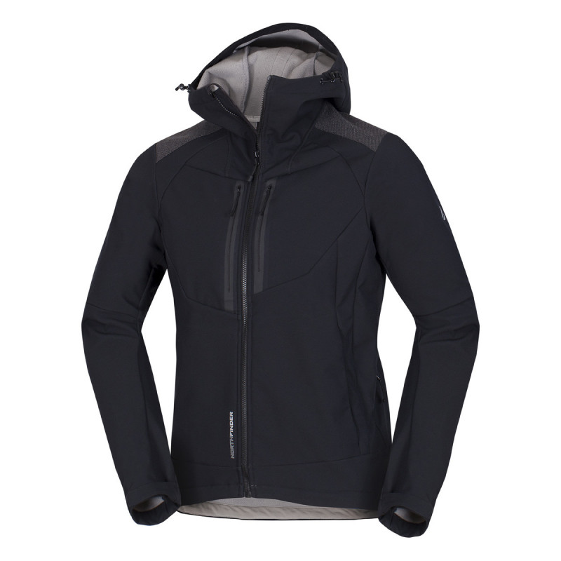 Men's jacket stretch softshell all-weather 3L BROSDY