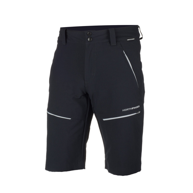 Men's technical shorts woven-ripstop outdoor activities 1-layer RAKLON