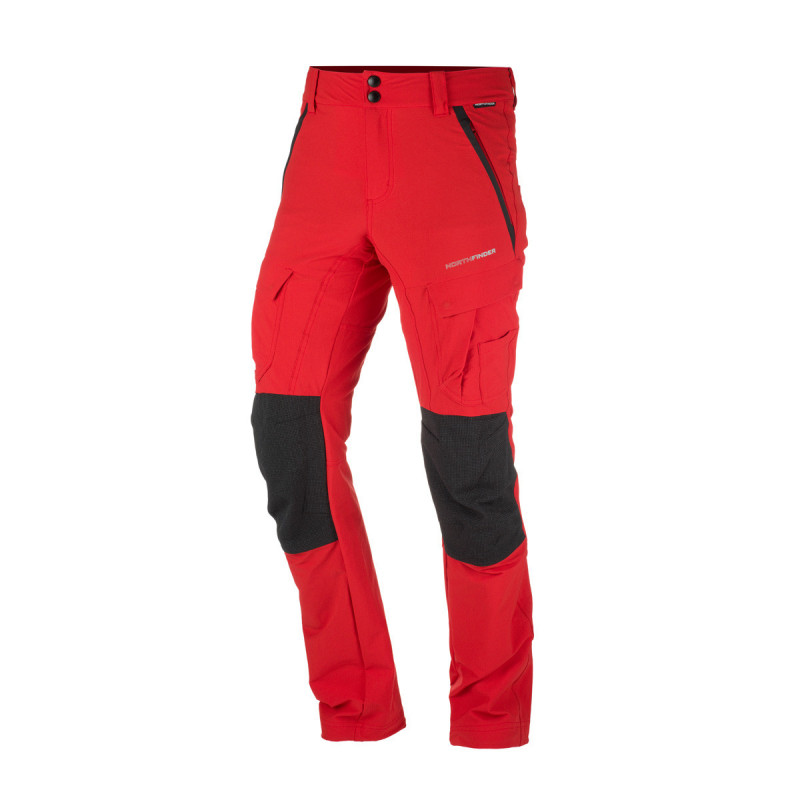 Pánské kalhoty odolné tkané-ripstop pro outdoorové aktivity 1L JAHOL