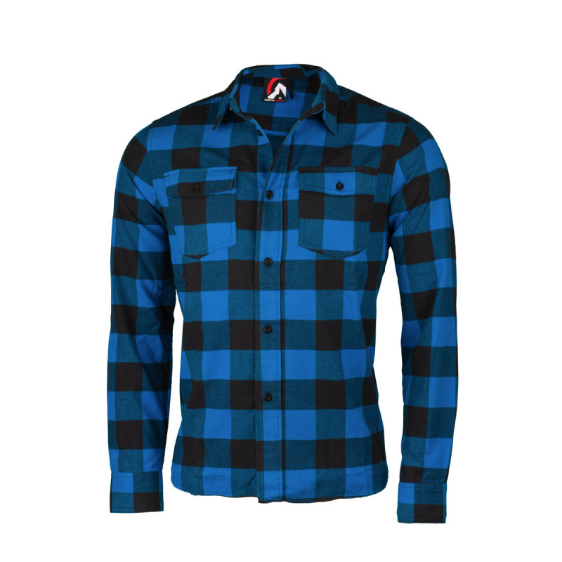 Men's flannel shirt cotton regular style RUNAH