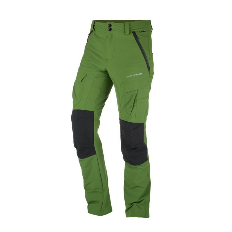 Pánske nohavice odolné tkané-ripstop pre outdoorové aktivity 1L JAHOL
