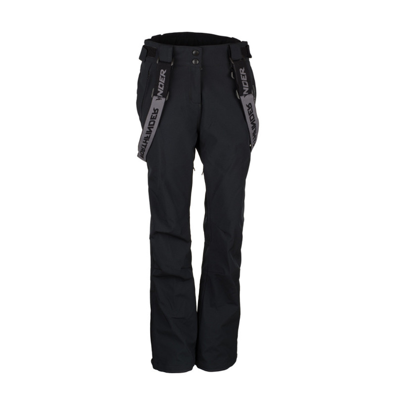 Women's softshell trousers snow series with braces 3-layer MAJYOLIKA