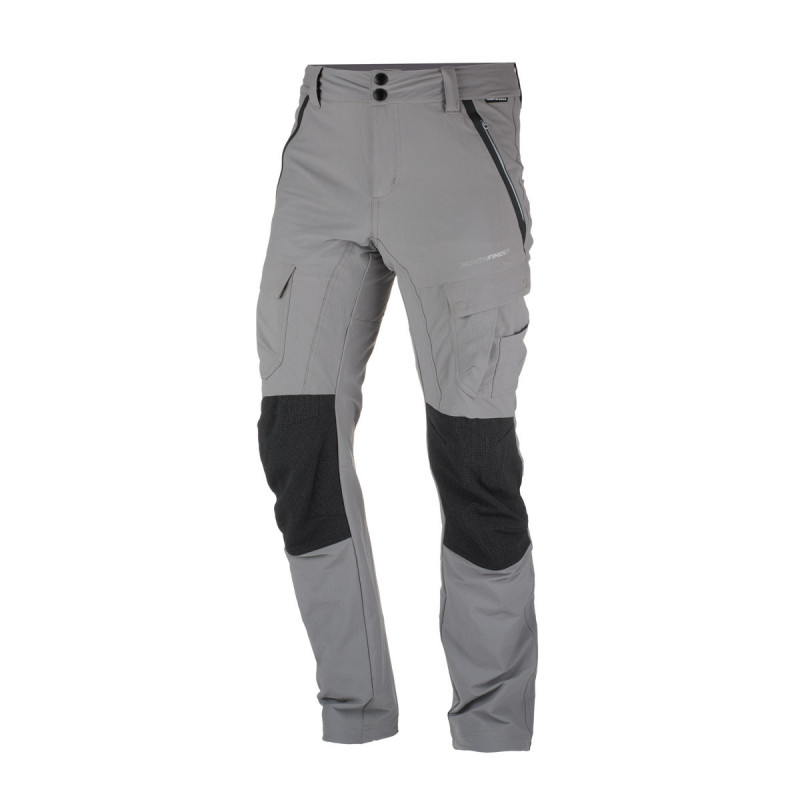 Pánske nohavice odolné tkané-ripstop pre outdoorové aktivity 1L JAHOL