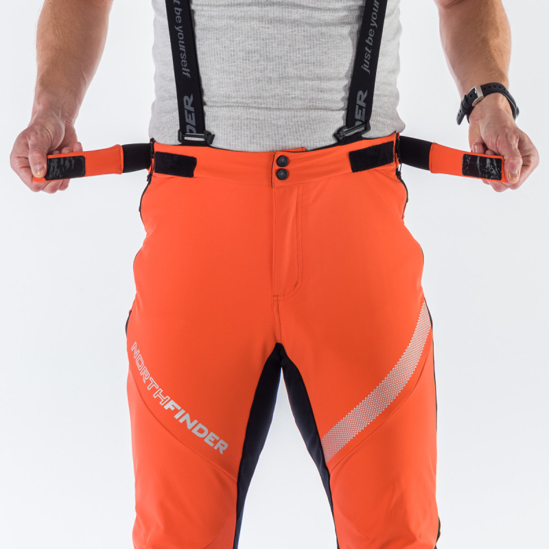 NO-3855SKP men's hybrid softshell active full zip pants KOTLISKA - Versatile cold-weather pants combining softshell and Blizzard® Thermal Comfort.