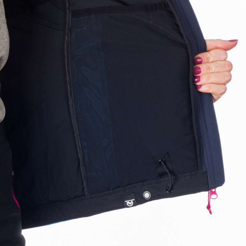 Women's hybrid insulated jacket ROHACE BU-48072SKP - <ul><li>Premium materials positioned in accordance with body-mapping principles</li><li> Hybrid design for durability, breathability and mobility</li><li> Attractive design</li>