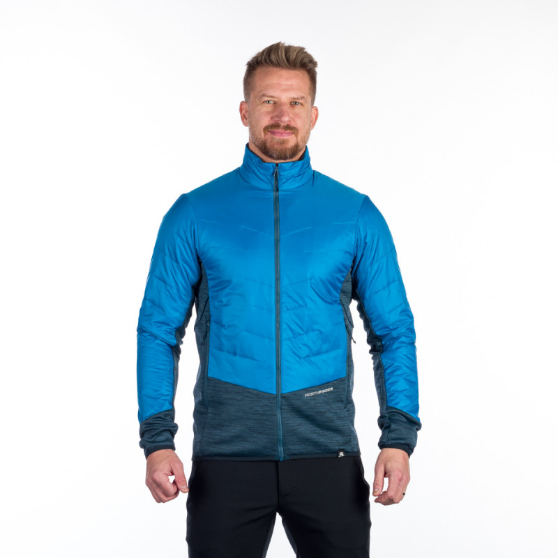 MI-3812OR men's hybrid windproof outdoor sweater with PrimaLoft ELDON - 