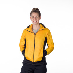 BU-6136OR women's hybrid active trekking jacket HILDA