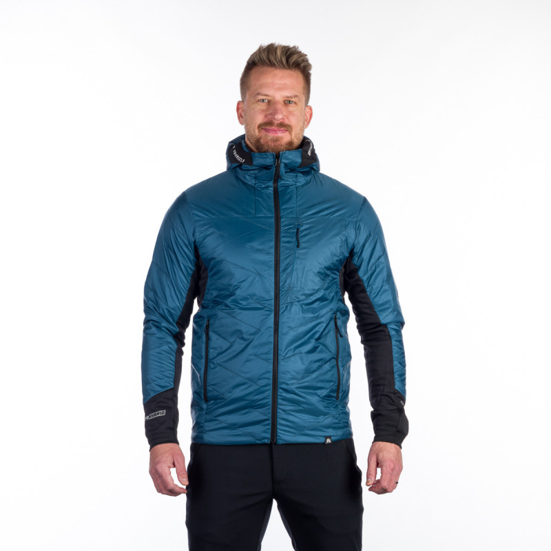 BU-5135OR men's hybrid active trekking jacket with PrimaLoft DON - 