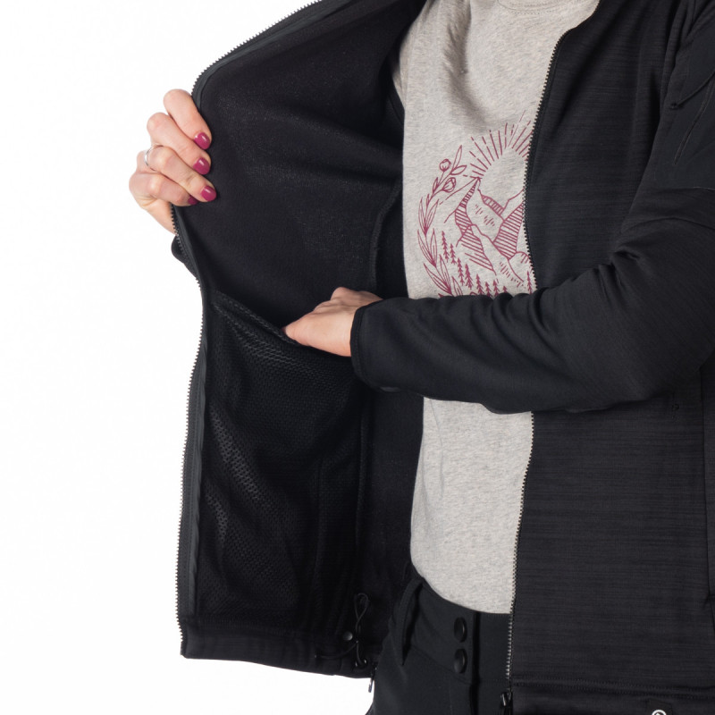 MI-4813OR women's melange active comfort sweater - 