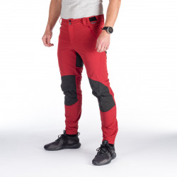 NO-3884OR men's winter stretch outdoor pants rib-structure