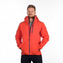 BU-5147SNW men's ski softshell insulated jacket ARNOLD