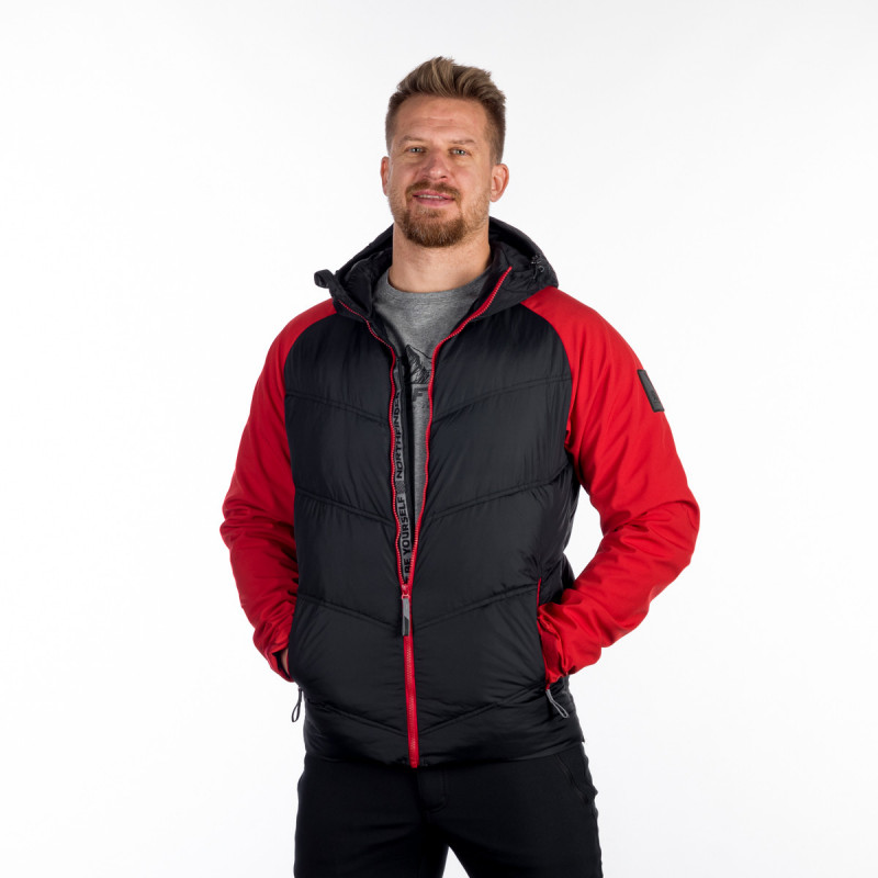 BU-5151SP men's insulated jacket combined with softshell - 