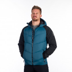 BU-5151SP men's insulated jacket combined with softshell