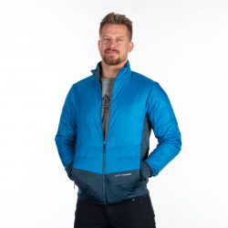 MI-3812OR men's hybrid windproof outdoor sweater with PrimaLoft