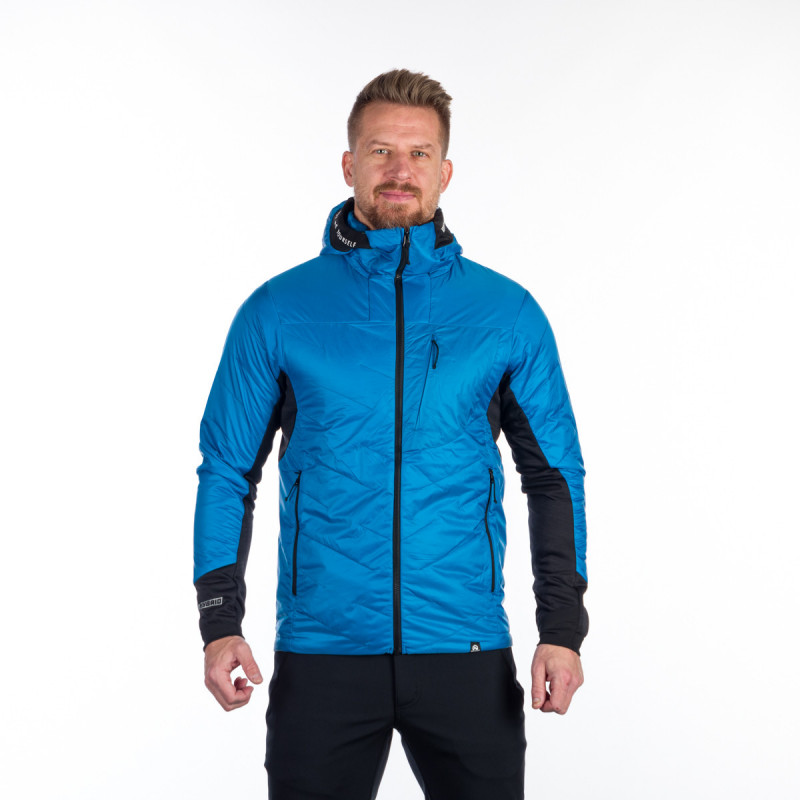 BU-5135OR men's hybrid active trekking jacket with PrimaLoft DON - 