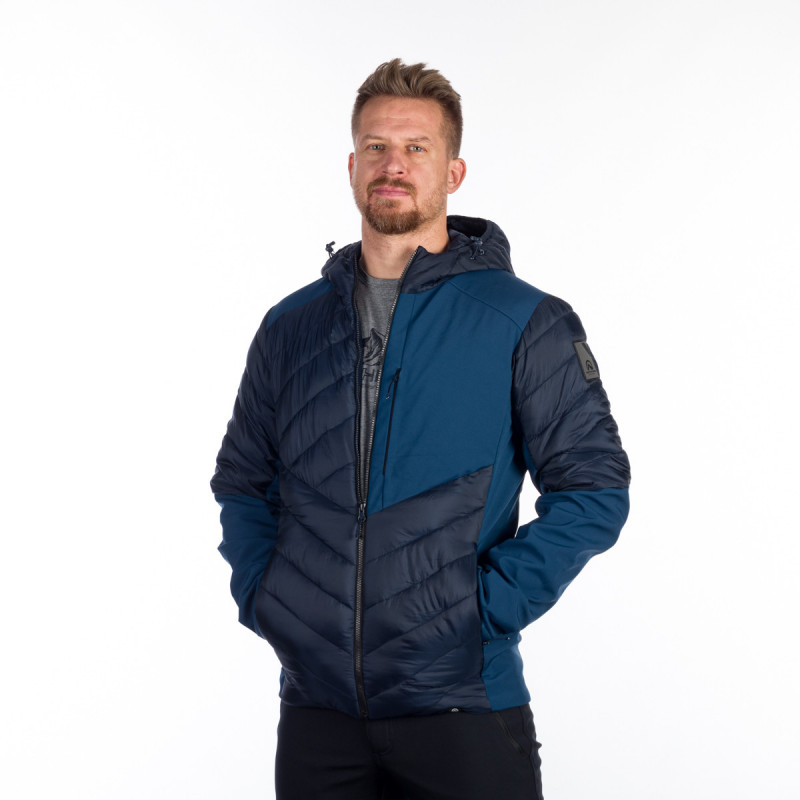 BU-5153SP men's urban insulated jacket combination with softshell BARRY - 