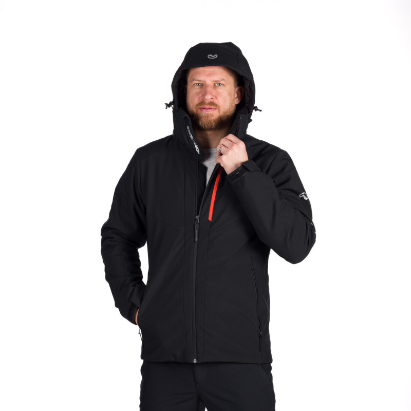 BU-5147SNW men's ski softshell insulated jacket ARNOLD - 