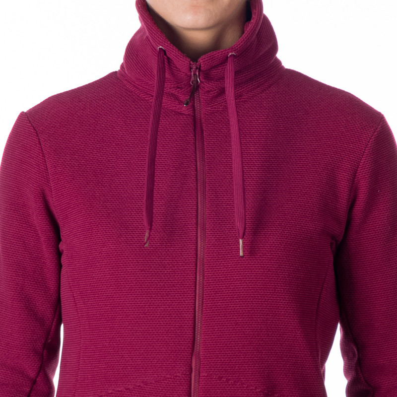 MI-4815OR women's outdoor fleece sweater melange style WINIFRED - 