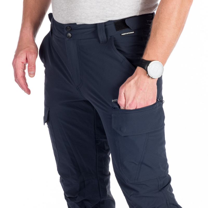 NO-3886OR men's travel comfort cargo pants - 