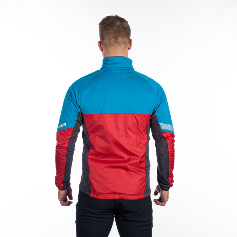 BU-5134OR men's active trekking athletic fit hybrid jacket - 