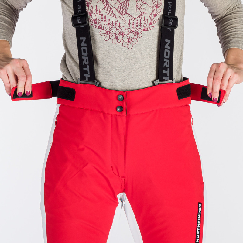 NO-4895SNW women's ski softshell trousers - 