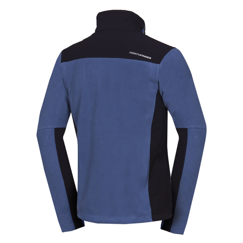 Men's fleece sweater MISSION - <ul><li>This fleece sweater is made of polyester fabric NorthPolar 270 prevents leakage of heat and quickly transfer the sweat</li><li> The surface of a flexible material is treated against pilling</li><li> Fullzipped classical design with stand-up collar has a prolonged back-part</li>