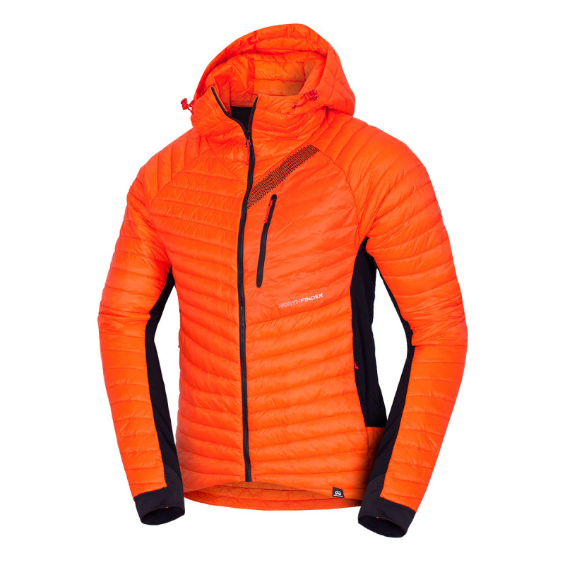 Ski-touring jakna toplotno podložena moška Primaloft® navzdol mešanico BUDIN
