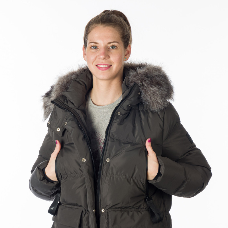 BU-6076SP women's casual trendy like down jacket HAANNA - 