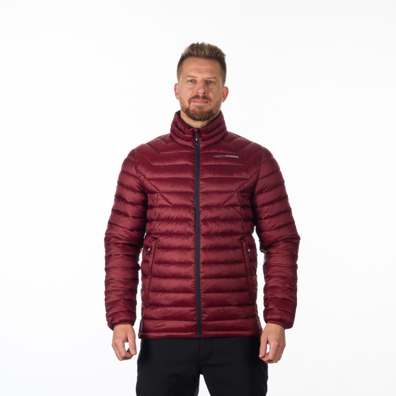 Men's lightweight insulating jacket BEESTE BU-5075OR - <ul><li>Low volume and weight</li><li> Good packability thanks to loose synthetic filling</li><li> Suitable as a top layer in dry weather or a second layer for low-intensity loads</li>