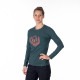 Women's breathable t-shirt with a print and a high percentage of cotton DOROTHEA
