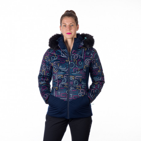 Women's ski jacket insulated waterproof VIVIAN