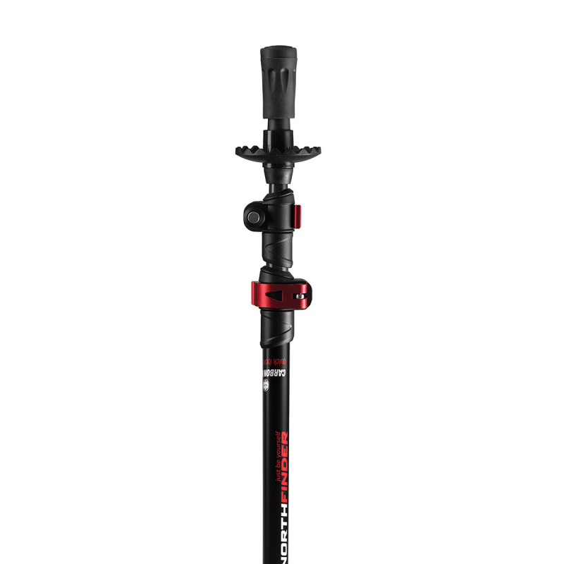3-parts poles trekking composite 135 SUMMIT - <ul><li>Easy three-part telescopic poles from high quality composite material with a metallic flick quick-release lock</li><li> The clear choice for demanding tourists thanks to quick and easy handling and material flexibility</li><li> Clubs are ergonomically designed a foam-cork handle prolonged handrail for walking beam in a single adjustable strap</li>