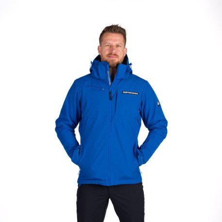 Men's ski jacket insulated DREWIN BU-50091SNW