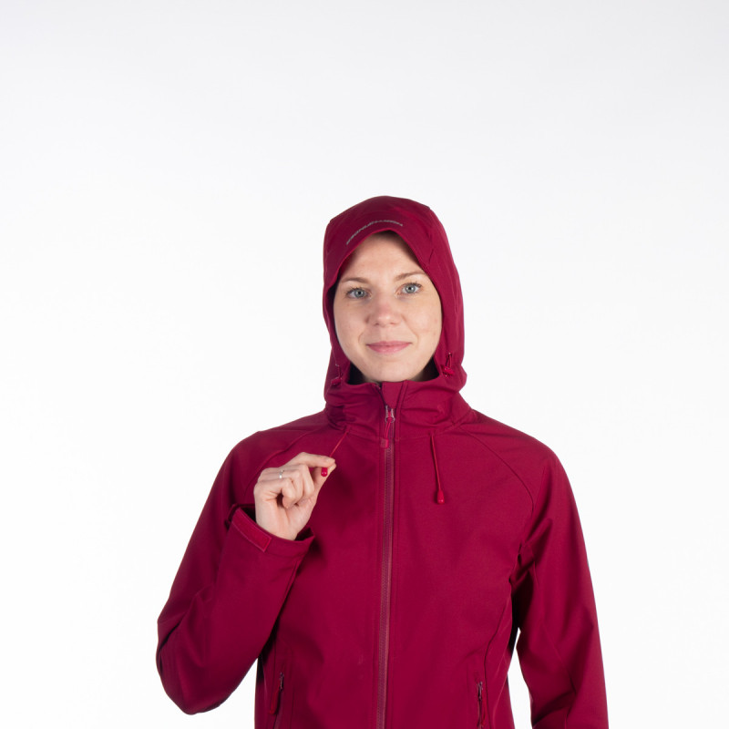 Női 3 rétegű softshell dzseki 10K/5K - <ul><li>Sokoldalú kabát prémium 3 rétegű softshell anyagból</li><li> Paraméterek 10 000 mm H₂O / 5 000 g/m²/24 h</li><li> Vonzó design</li>