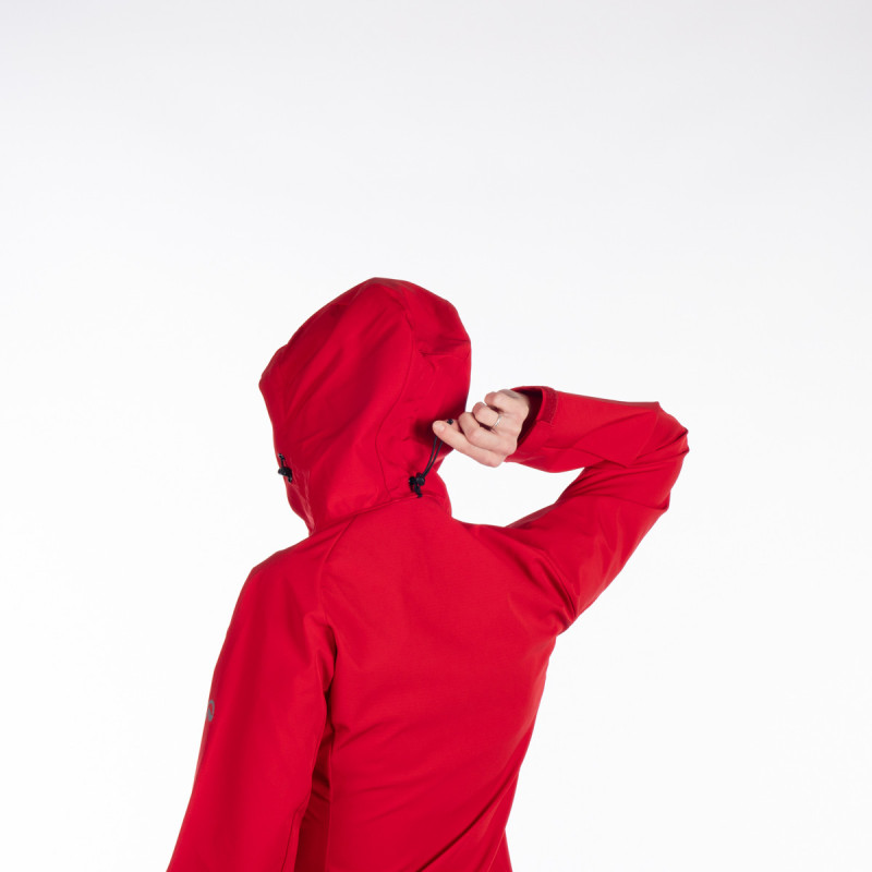 Women's ski softshelli jacket CIARA BU-6002OR - <ul><li>Versatile jacket designed in premium 3-layer softshell fabric</li><li> Parameters 10 000 mm H₂O / 5 000 g/m²/24 h</li><li> Attractive design</li>