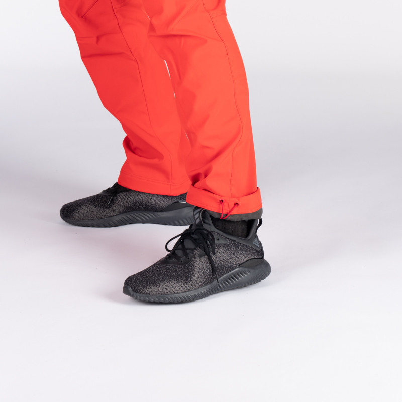 Men's insulated softshell trousers GINEMON NO-5007OR - <ul><li>Softshell material elastic in all directions</li><li> Inner side made of microfleece</li><li> Water-repellent material without PFCs</li>