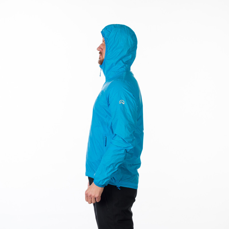 Men's waterproof jacket stowable 2L NORTHCOVER - <ul><li>The ultra-light packable (emergency) all-weather jacket NORTHCOVER for active athletes</li><li> Thze water-repellent material has all-seams taped and offers reliable protection against rain and wind</li><li> 5000 mm waterproof with 5000 g/24h/m2 breathability makes it the perfect emergency jacket</li>