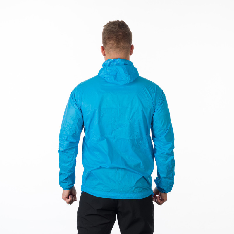 Men's waterproof jacket stowable 2L NORTHCOVER - <ul><li>The ultra-light packable (emergency) all-weather jacket NORTHCOVER for active athletes</li><li> Thze water-repellent material has all-seams taped and offers reliable protection against rain and wind</li><li> 5000 mm waterproof with 5000 g/24h/m2 breathability makes it the perfect emergency jacket</li>