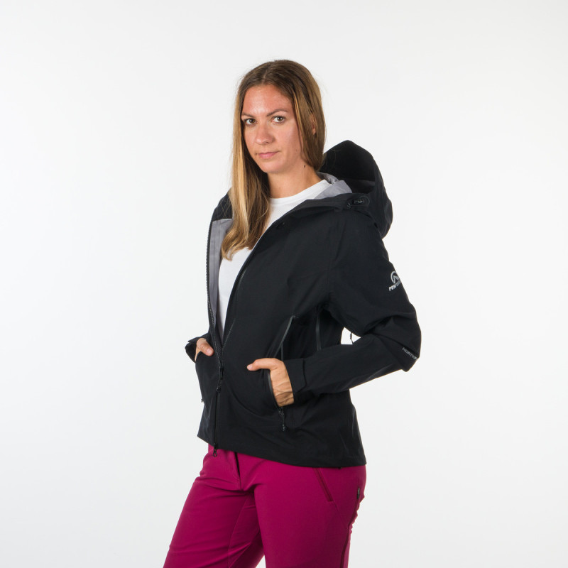 Women's jacket SLAVKOVSKA - <ul><li>Lightweight waterproof functional jacket is designed for demanding mountain terrain and weather</li><li> Excellent protective layer for autumn trekking, mountain hiking or winter skiing touring with a hydrophobic surface, completely taped seams and waterproof zippers from YKK She has everything to be the best in her category</li><li> It blocks the wind, resists rain, and at the same time offers above-standard breathability</li>
