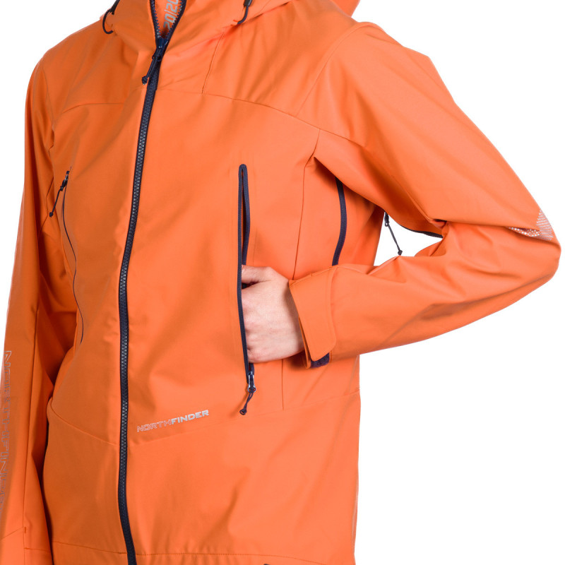 BU-6181OR dámska outdoorová nepremokavá performance softshellová bunda 3L DELORIS - 