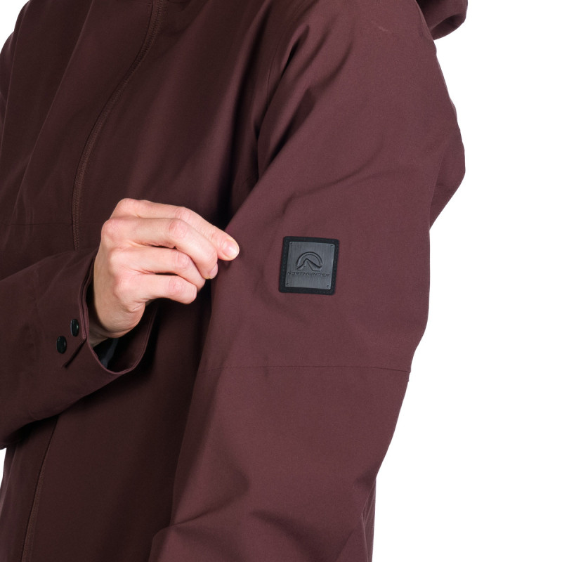 BU-6180OR dámsky outdoorový nepremokavý kabát hardshell 3L CLARICE - 
