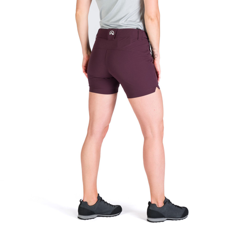 BE-4475OR dámske  trekkingové elastické šortky regular fit SUE - 