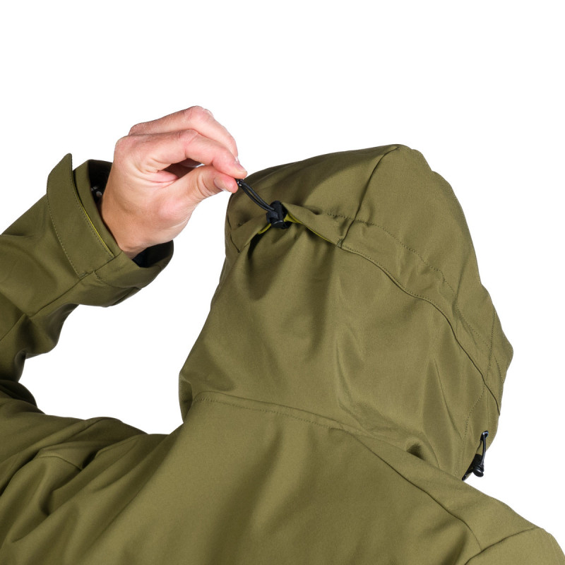 BU-5181OR pánska outdoorová softshellová 3L bunda s kapucňou MONTE - 