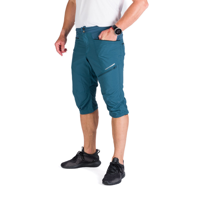 BE-3481OR men's outdoor comfort 3/4 shorts cotton style JERAMIE - 