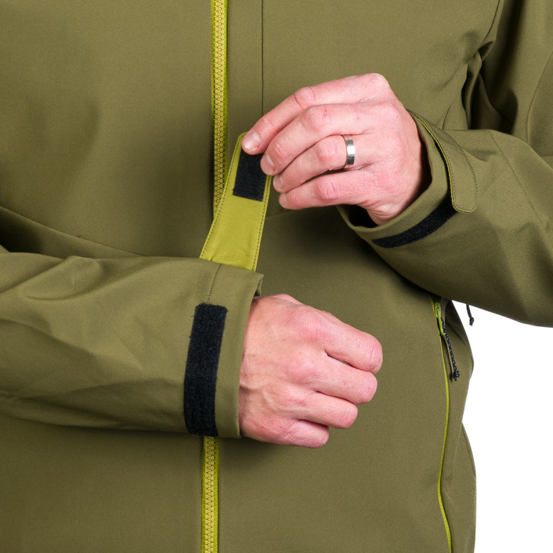 BU-5181OR pánska outdoorová softshellová 3L bunda s kapucňou MONTE - 