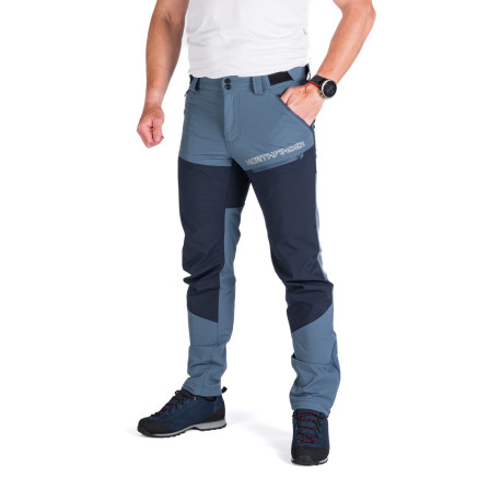 Pantaloni hibridi softshell 3L trekking pentru barbati Rod