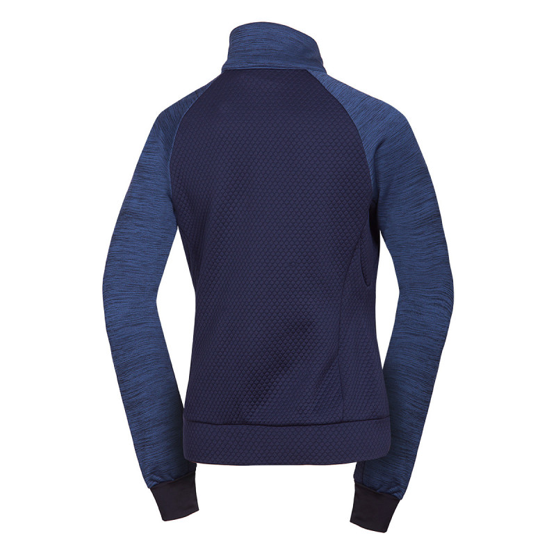 MI-4814OR women's outdoor melange active hoodie sweater - 