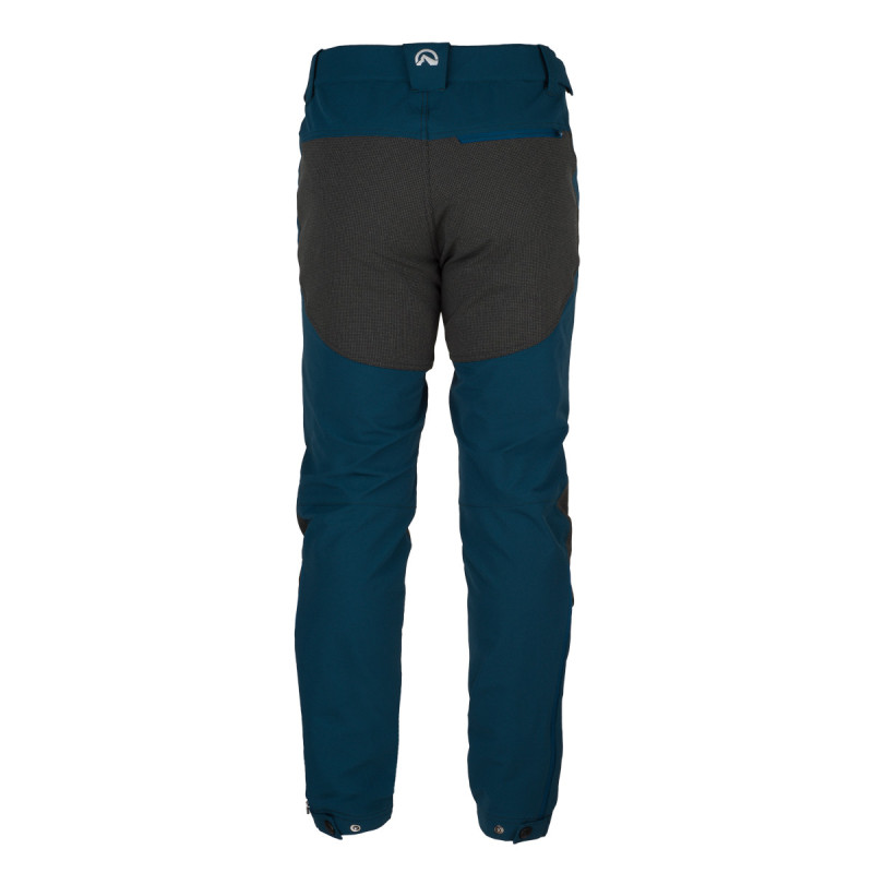 NO-3884OR men's winter stretch outdoor pants rib-structure - 